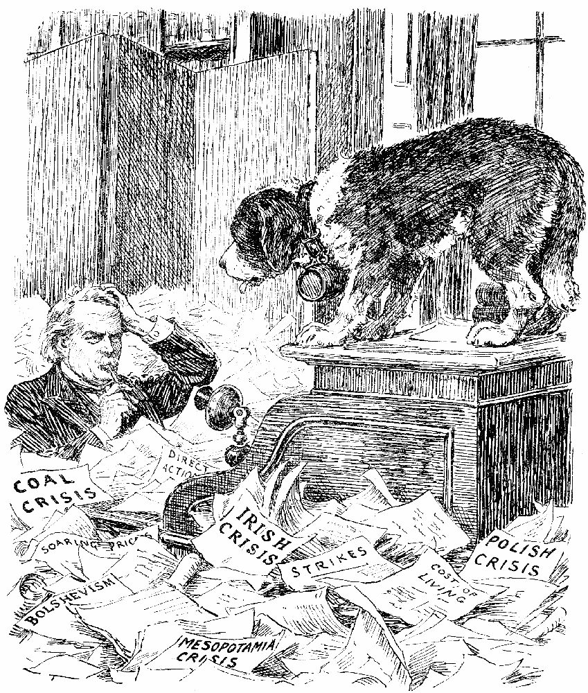 A Punch magazine political cartoon